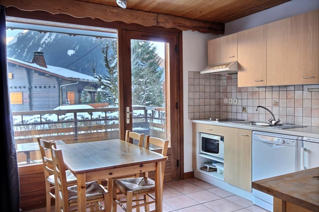Appartement A 600M Des Remontees Mecaniques, Centre Morzine, Chalet Les Joux Luaran gambar